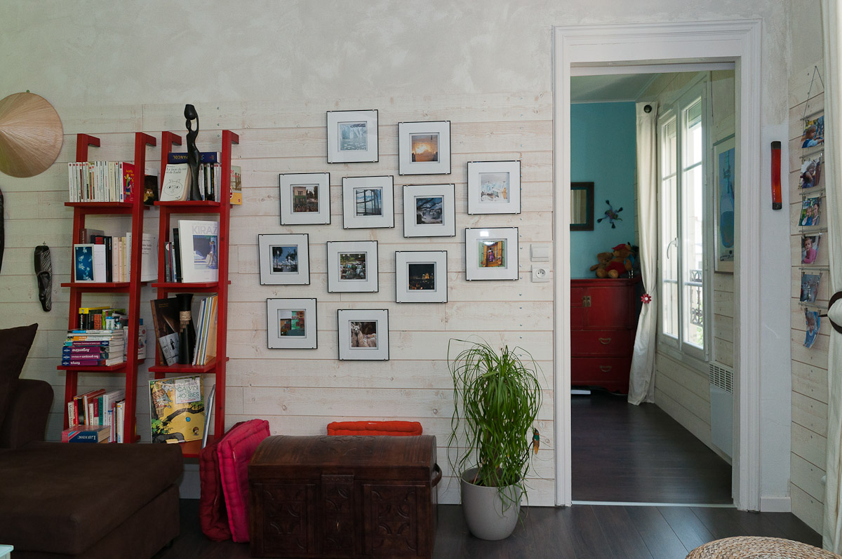 L'entrée de la chambre depuis le séjour